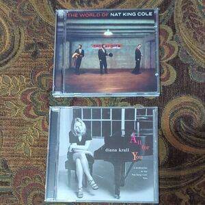 Nat King Cole and Diana Krall CD Set